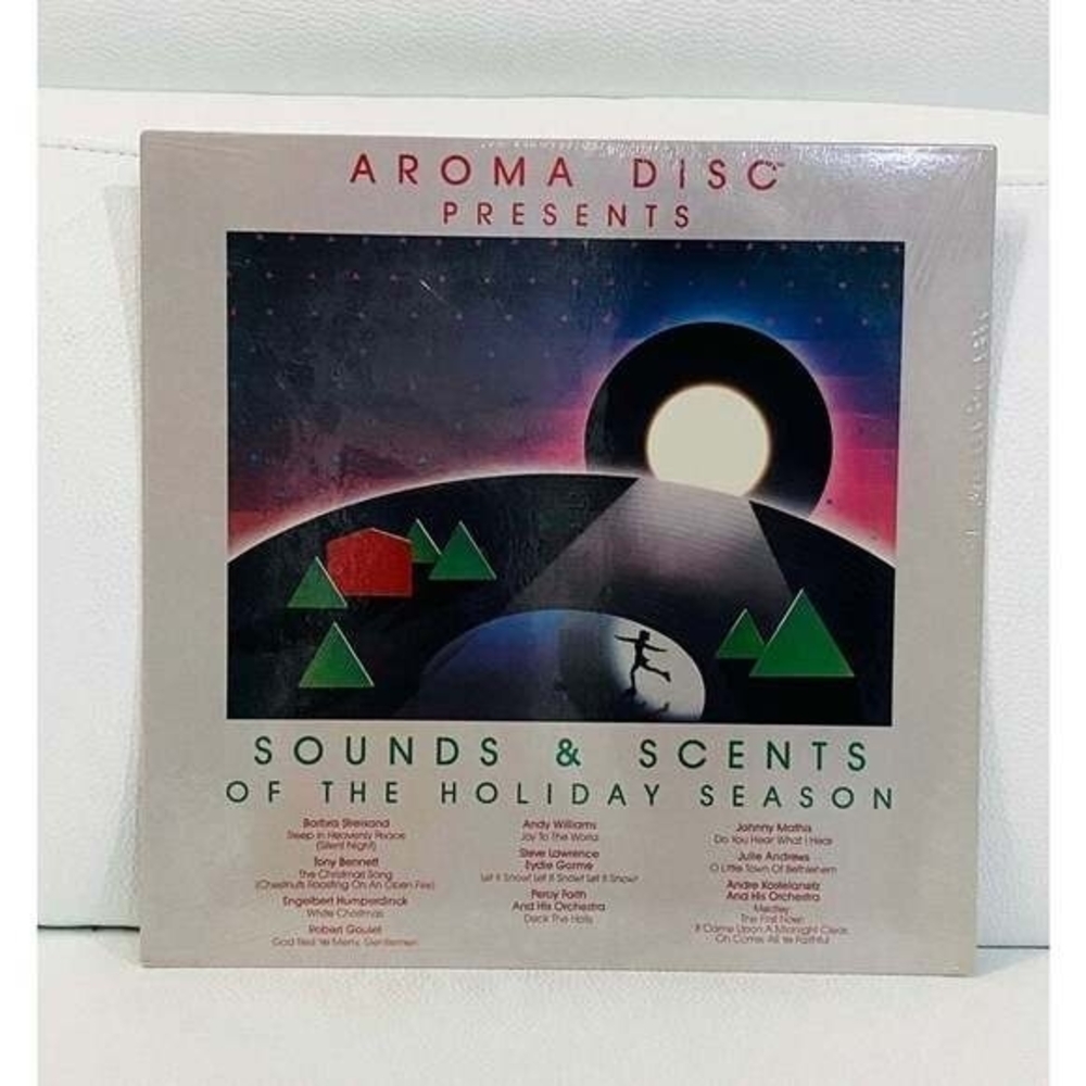 LP Aroma Disc Sounds & Scents Of Holiday Vinyl Record